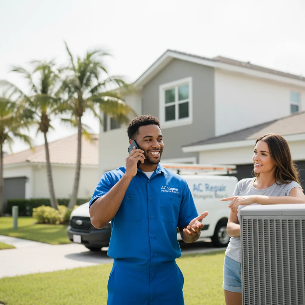 AC Repair Pompano Beach customer support in Miramar Beach